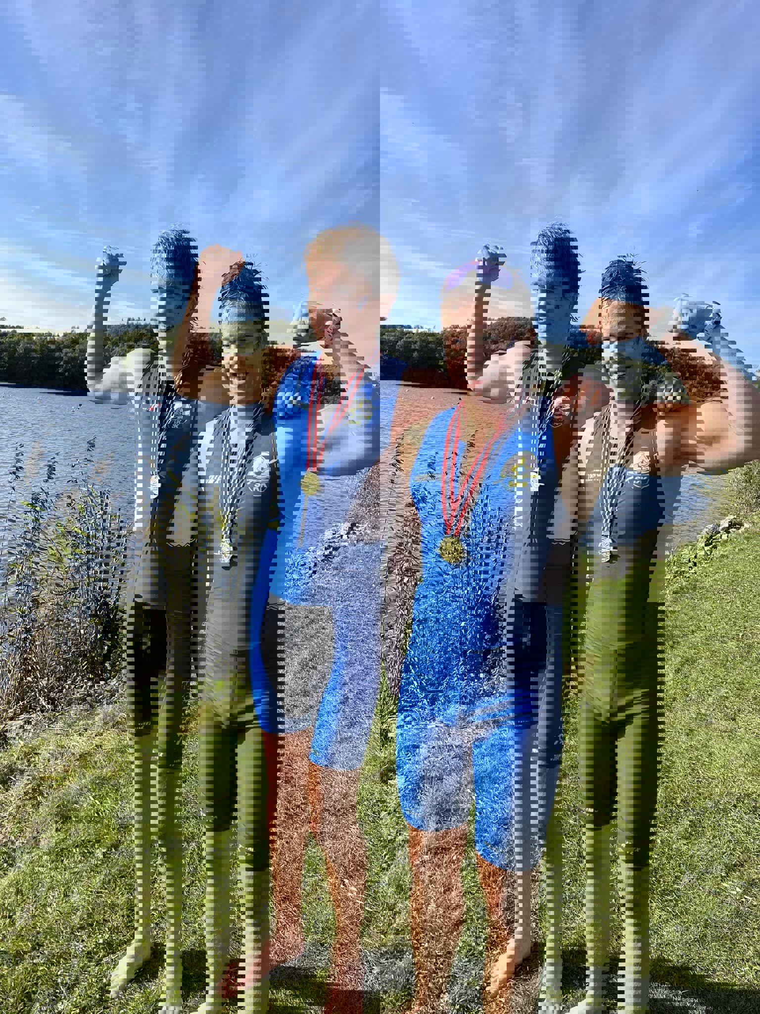 Også gutta i Strand padler fort!