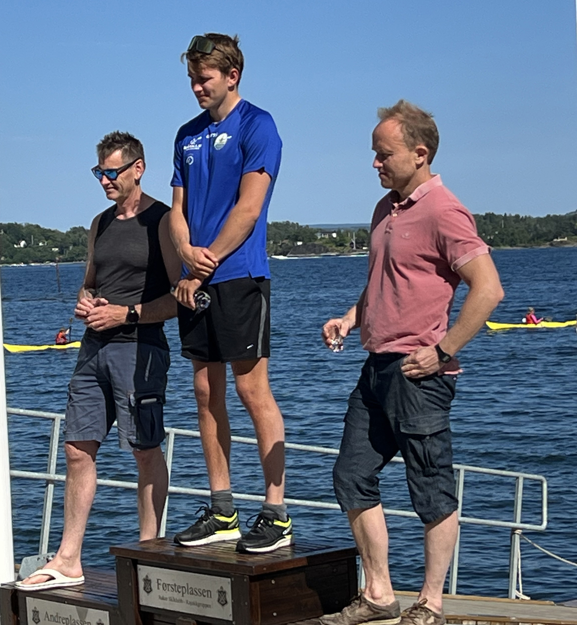 Strand seier i Surfski  NC 1 