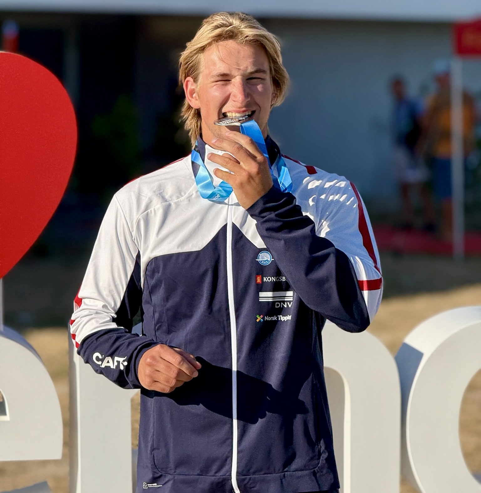 VM sølv til Strand padler Lucas Røsten